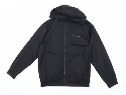 McKenzie Boys Black Jacket 2-3 Years Hooded Windbreaker