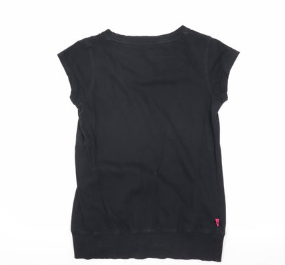 Le Coq Sportif Women’s Black T-Shirt Size 12