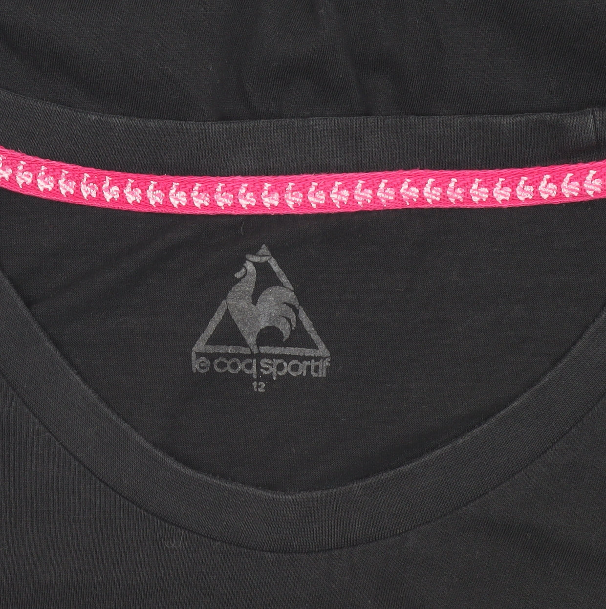 Le Coq Sportif Women’s Black T-Shirt Size 12