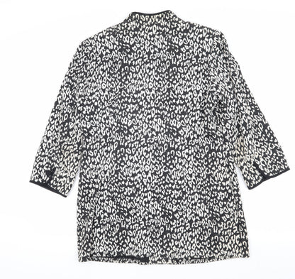 Womens UK Size 12 Viyella Black Basic Jacket
