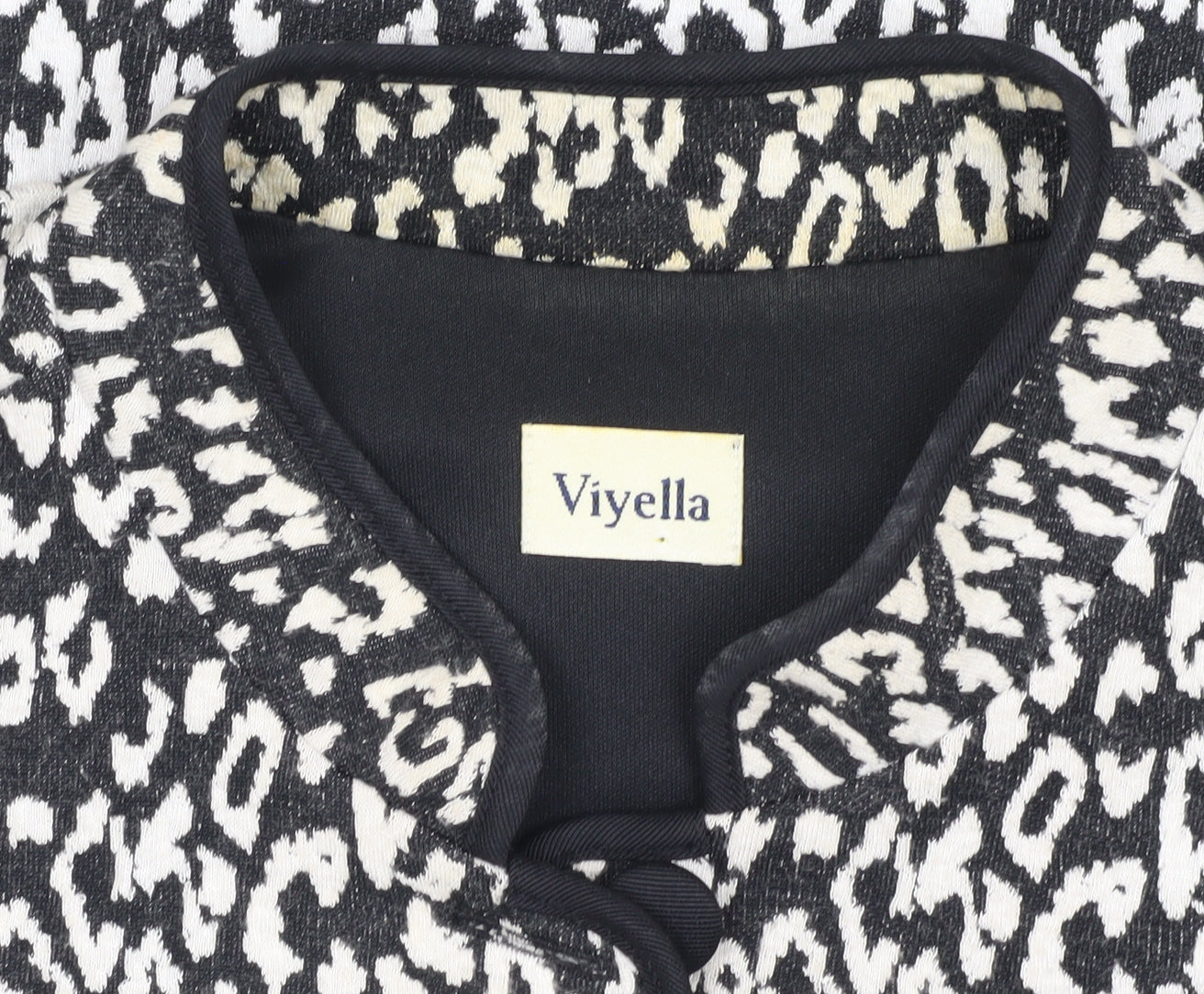 Womens UK Size 12 Viyella Black Basic Jacket