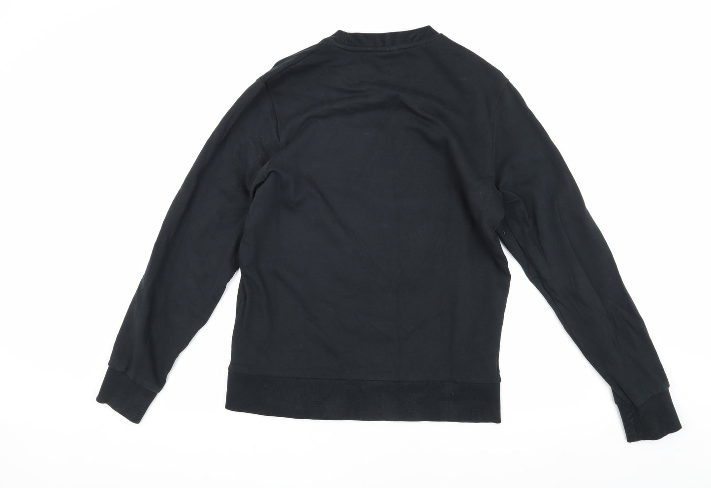 Mens UK Size S JACK & JONES Black Pullover Sweatshirt