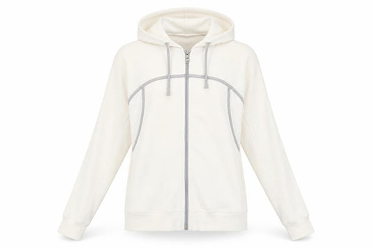 Womens UK Size S Champion White Basic Jacket