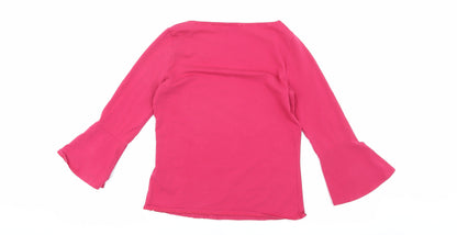 Womens UK Size XS Hobbs Pink  Blouse
