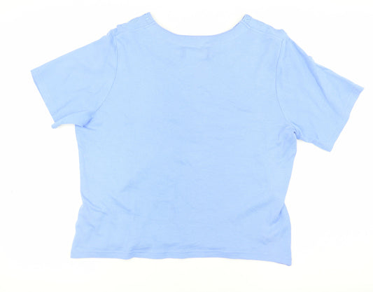 Womens UK Size 10 Honor Millburn Blue  T-Shirt