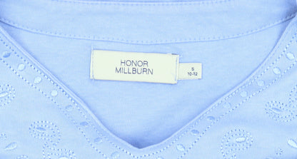 Womens UK Size 10 Honor Millburn Blue  T-Shirt