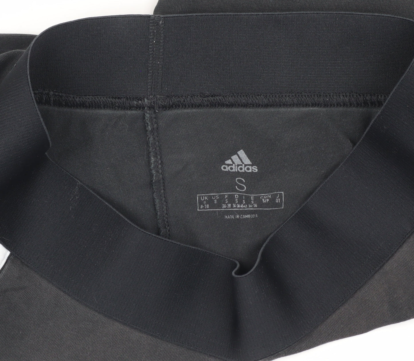 Adidas Women's Black Track Pants, Size S, Gym Activewear