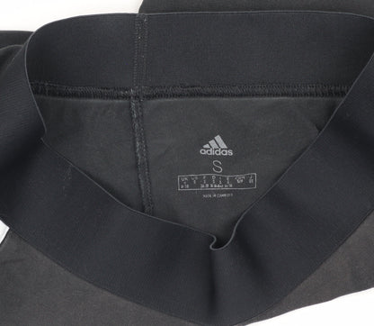 Adidas Women's Black Track Pants, Size S, Gym Activewear