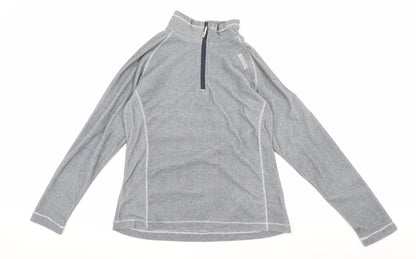 Womens UK Size 14 Regatta Grey Henley Sweatshirt