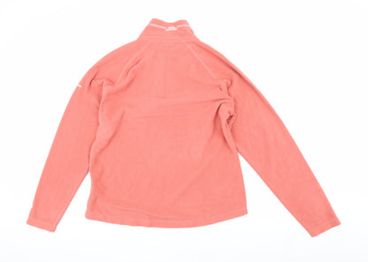 Trespass Pink Unisex XL Fleece Sweatshirt 1/2 Zip