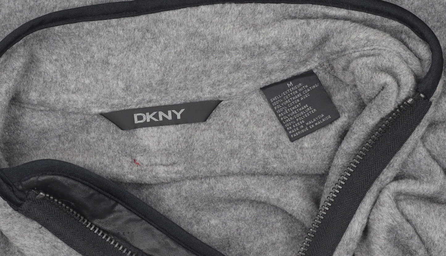 Mens UK Size M DKNY Grey Basic Jacket