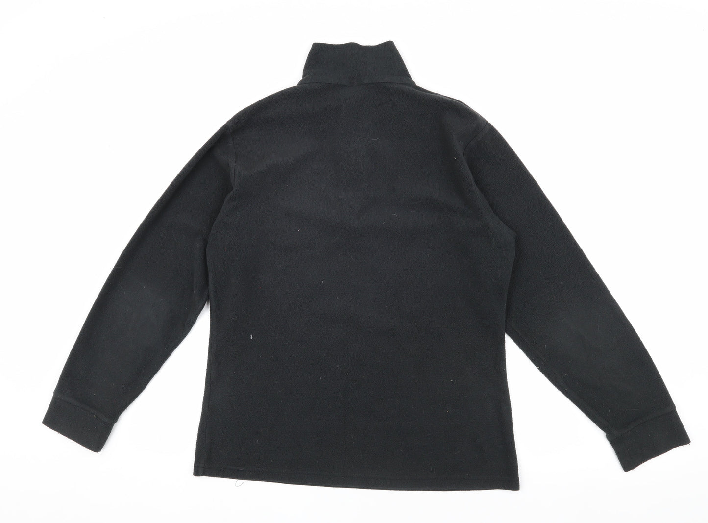 Trespass Men's Black Fleece 1/4 Zip Sweatshirt M