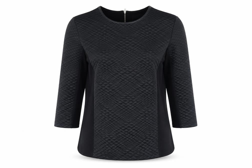 Womens UK Size 12 Laura Ashley Black  Blouse