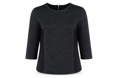 Womens UK Size 12 Laura Ashley Black  Blouse
