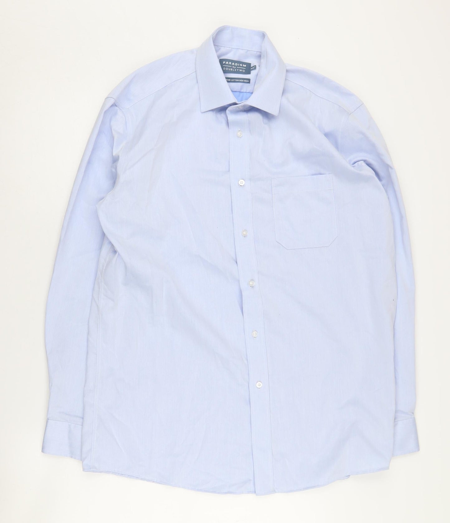 Paradigm Double Two Men's Blue Long Sleeve Shirt