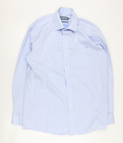 Paradigm Double Two Men's Blue Long Sleeve Shirt