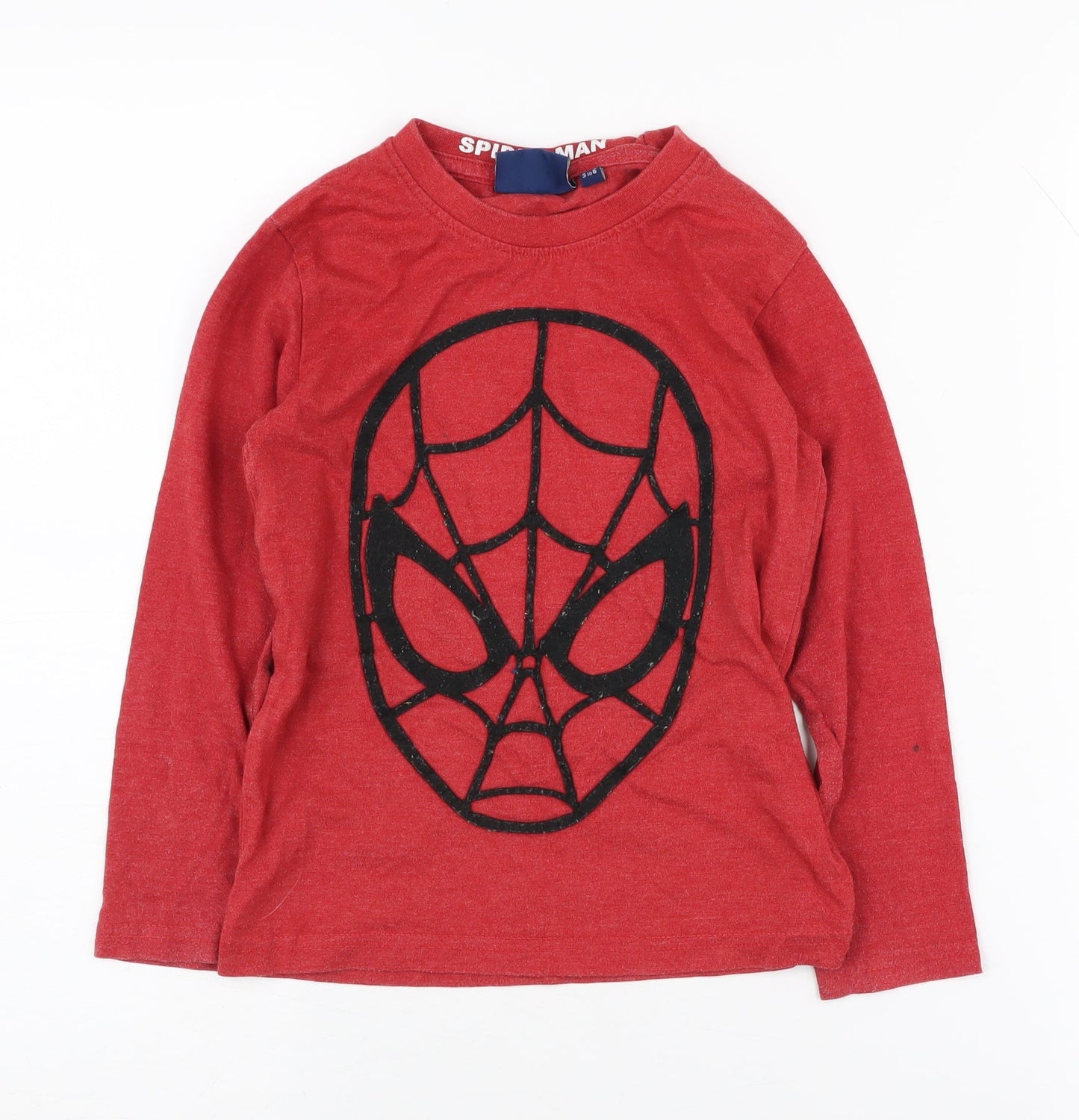 Rock 'N' Roll Pirates Boys Spider-Man Red T-Shirt 5-6 Years