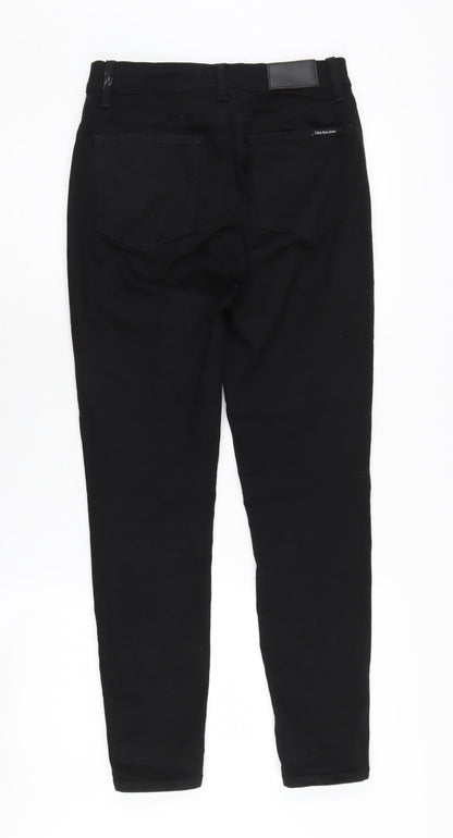 Calvin Klein Women's Black Skinny Jeans, Size 10