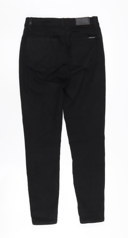 Calvin Klein Women's Black Skinny Jeans, Size 10