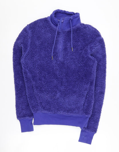 Womens UK Size 8 Marks and Spencer Blue Pullover Sweatshirt