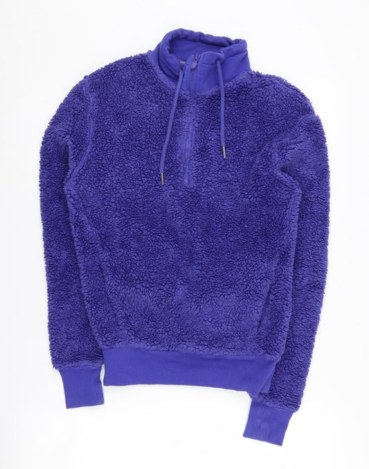 Womens UK Size 8 Marks and Spencer Blue Pullover Sweatshirt