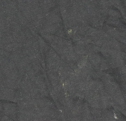 Reebok Men's Black Large Crew Neck Logo T-Shirt