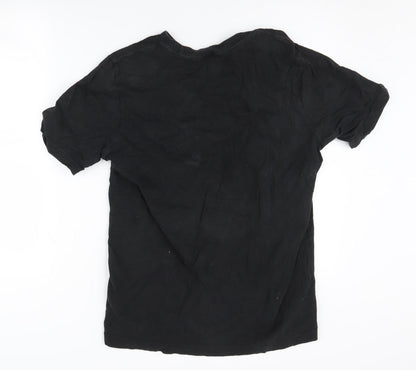 Adidas Men's Black Camouflage Logo T-Shirt Size M