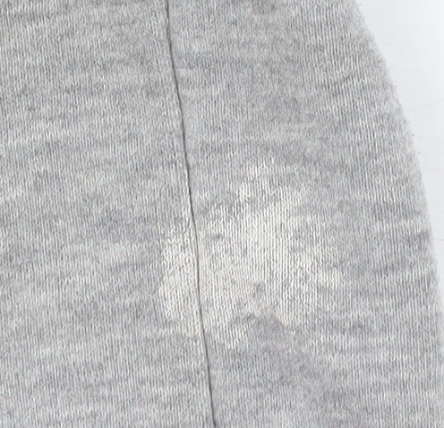 Nike Boys Grey Jogger Trousers XS Cotton Blend