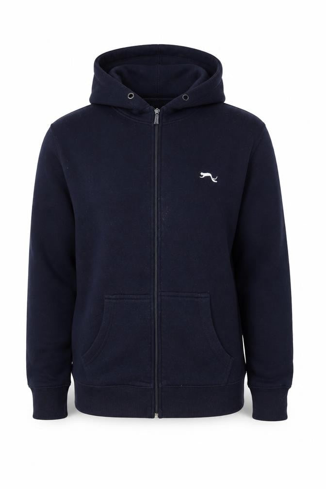 Mens UK Size M Slazenger Black Full Zip Hoodie