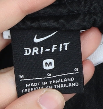Nike Men's Black M Dri-FIT Track Pants, Sports Activewear