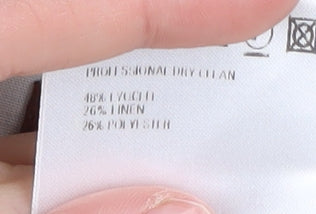 Marks & Spencer Beige Pleated Men's Trousers - 38 in Waist