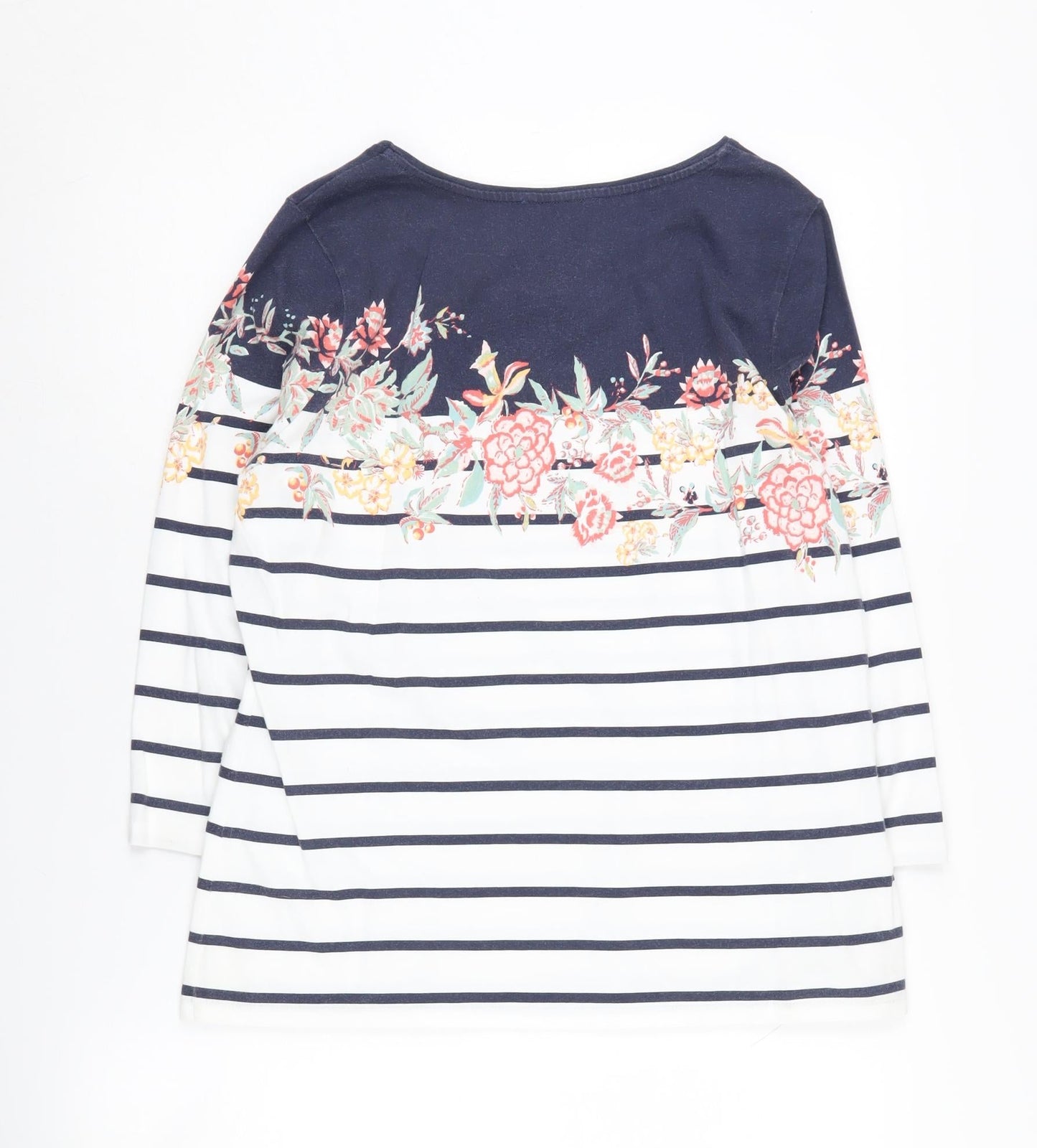 Laura Ashley Women's Multicoloured 3/4 Sleeve T-Shirt