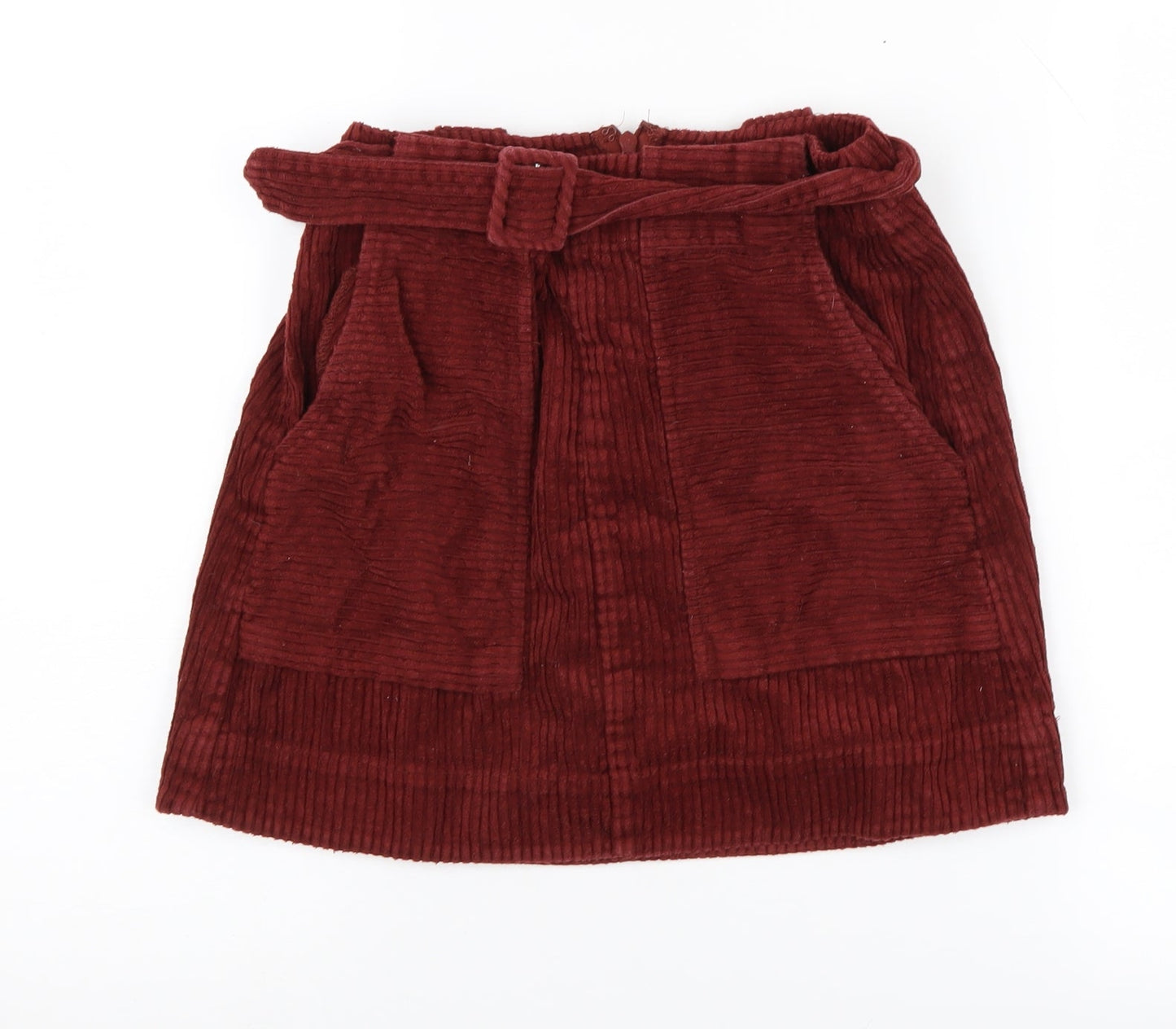 ASOS Women’s Red Corduroy Mini Skirt Size 8