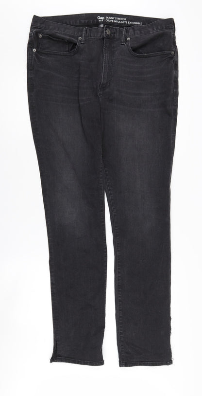 Gap Women's Black Skinny Jeans Size 36 Slim Fit