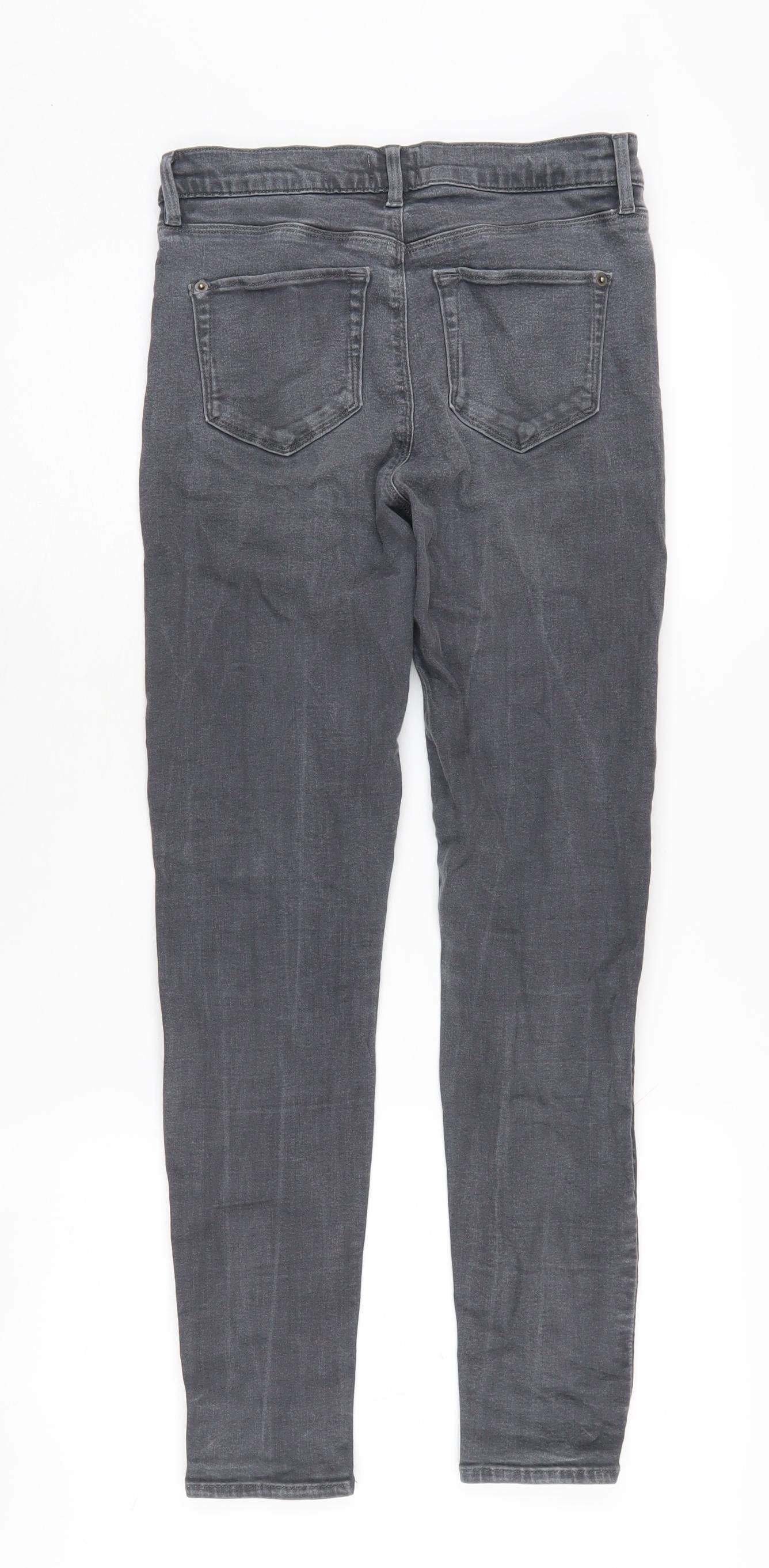 Womens UK Size 8 White Stuff Slim Fit Skinny Grey Jeans