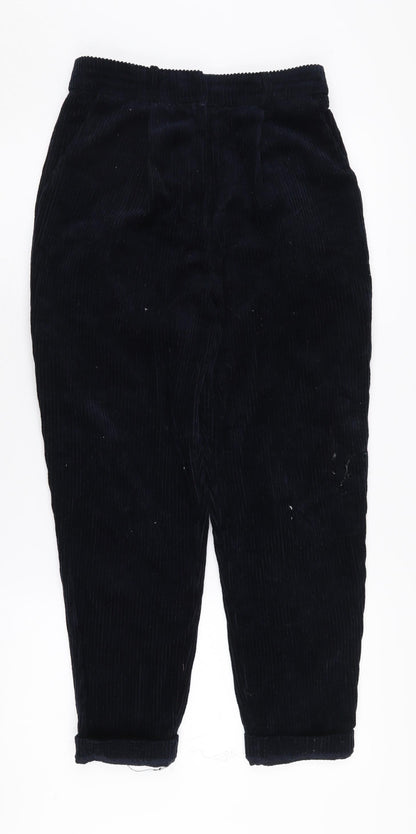 Womens UK Size 6 ASOS Regular Fit  Black Trousers