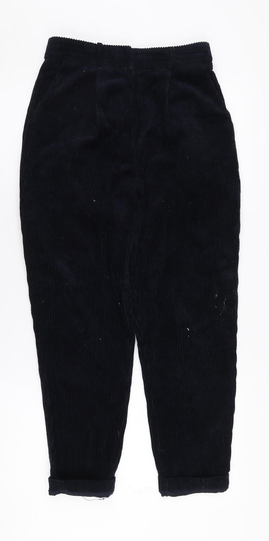 Womens UK Size 6 ASOS Regular Fit  Black Trousers