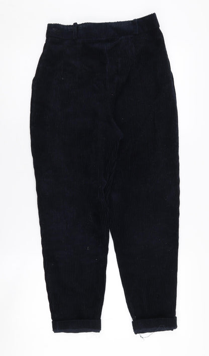 Womens UK Size 6 ASOS Regular Fit  Black Trousers