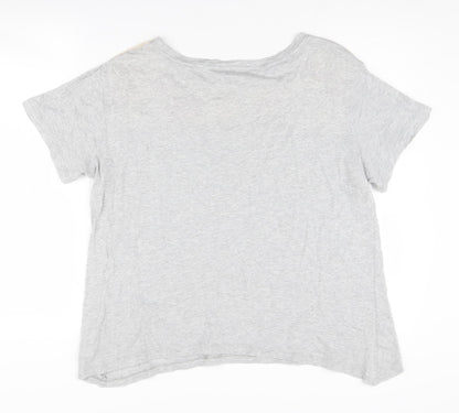 Womens UK Size 14 Marks and Spencer Grey  T-Shirt