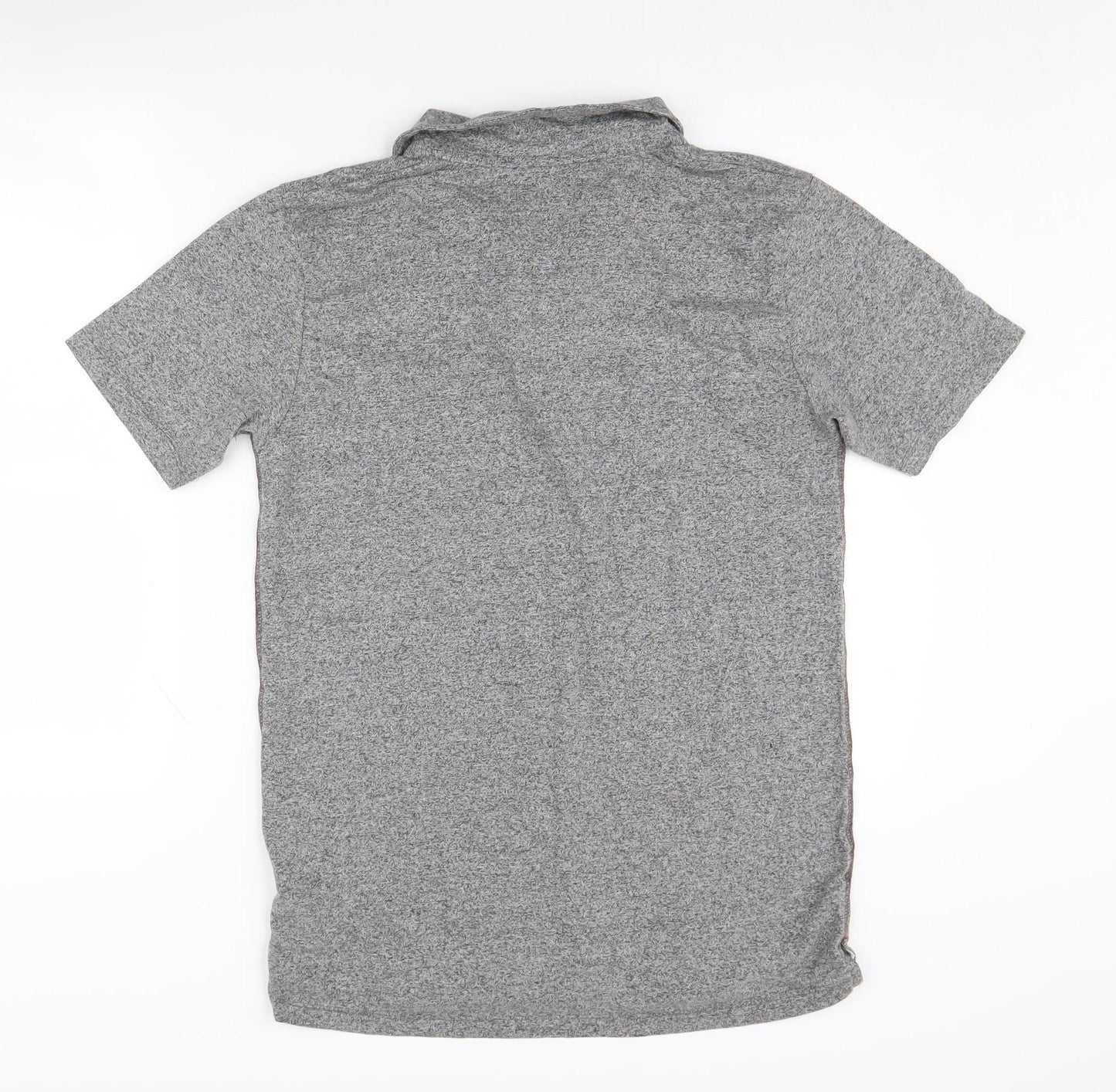 Pierre Cardin Men's Grey Polo Shirt L, Short Sleeve Casual