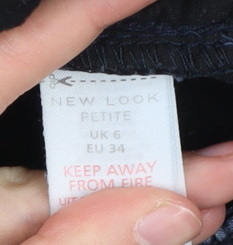 New Look Women’s Blue Skinny Jeans UK 6 Petite