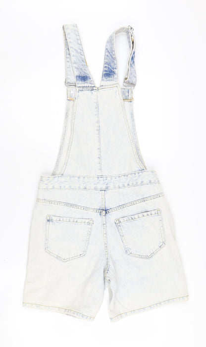 BoohooMAN Men's XS Blue Denim Shorts