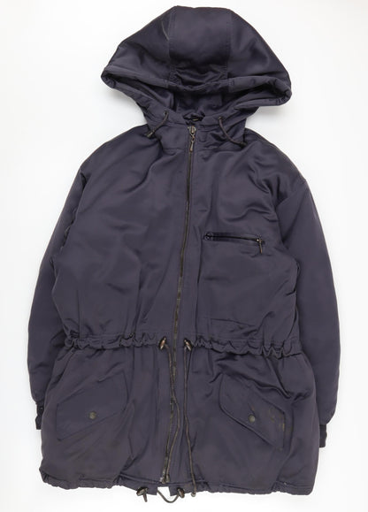 Campton Place Women's Black Parka Jacket Size S
