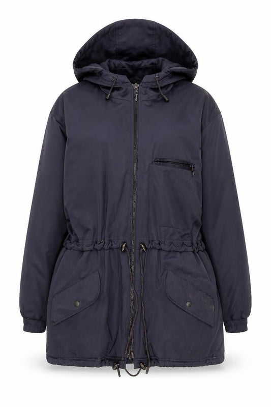 Campton Place Women's Black Parka Jacket Size S
