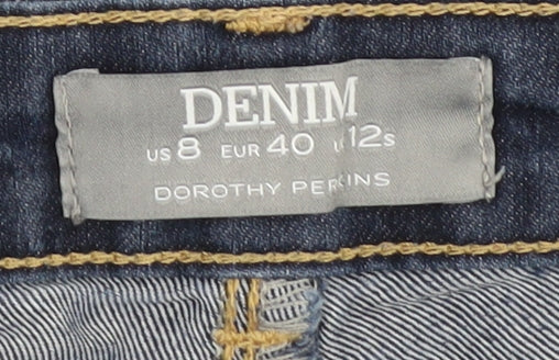 Dorothy Perkins Women's Blue Skinny Jeans Size 12