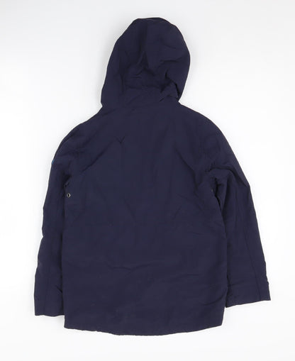 Next Boys' Blue Nylon Hooded Jacket - Age 8 Years
