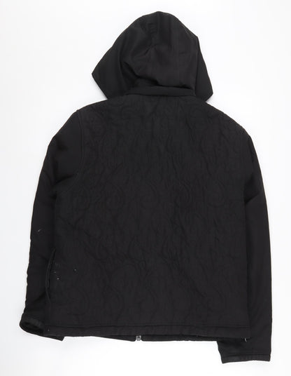 Marks and Spencer Women's Black Quilted Jacket Size 12