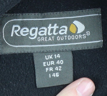 Regatta Women's Black Fleece Pullover Size 14