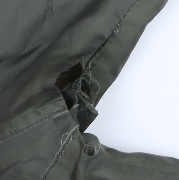 Womens UK Size 12 Cotton Traders Green Parka Coat