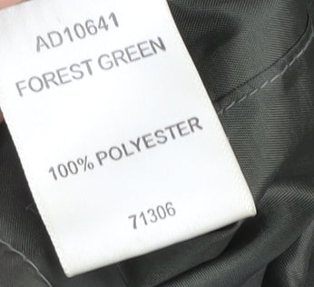 Womens UK Size 12 Cotton Traders Green Parka Coat